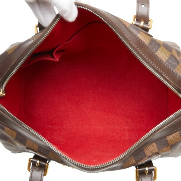LOUIS VUITTON Brown Damier Leather Bag - Picture 11 of 14